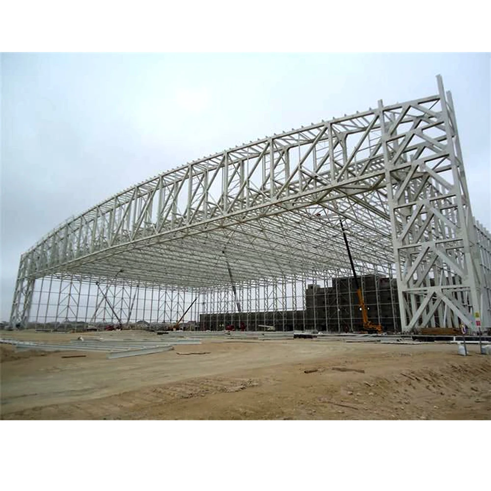 Customizable Prefabricated Wide Span Steel Structure Warehouse Building