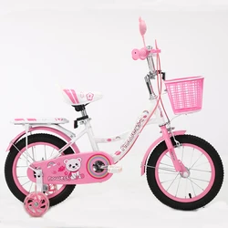 Tong Yong Children Bicycle 12-18 inch Pink For Girls With Auxiliary Wheel Girls Bicycle 2023 Newest