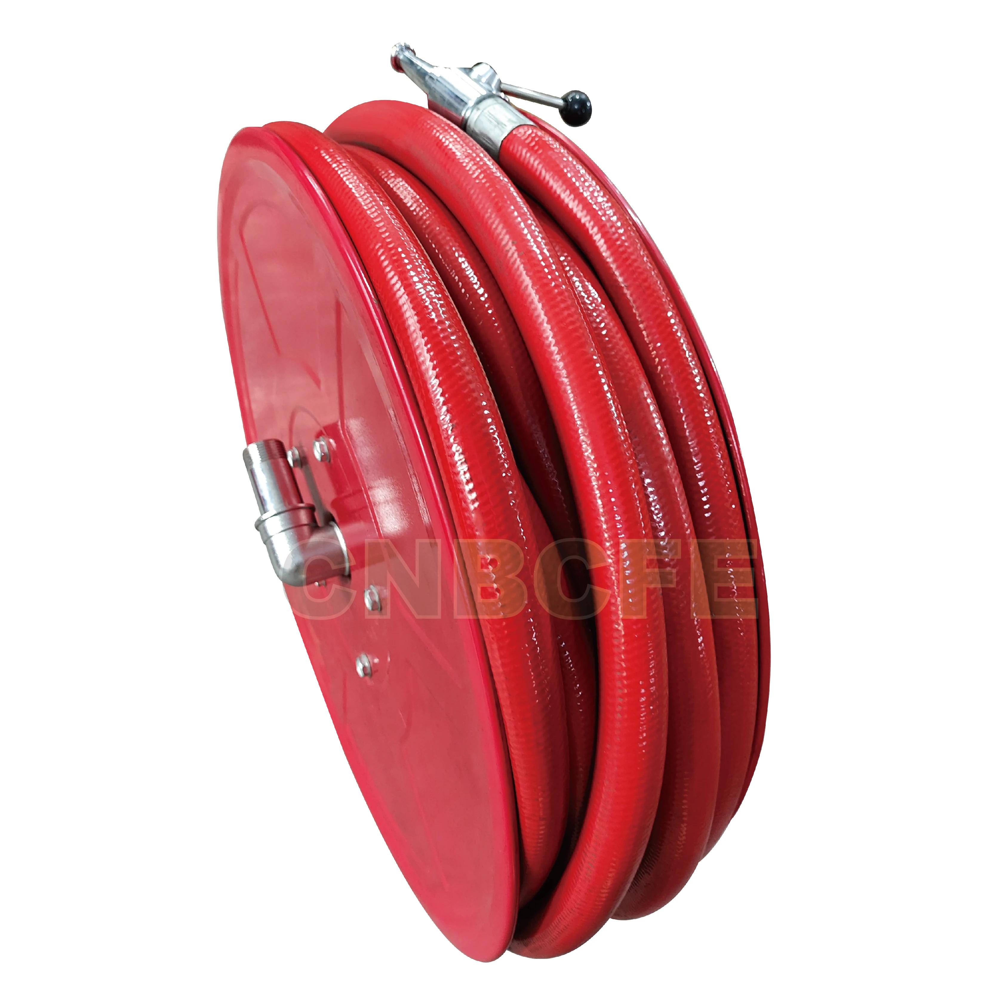 Baichuan Automatic fire suppression system Fire Hose Reel 3/4' or 1' for fire fighting system Cabinet With Door factory
