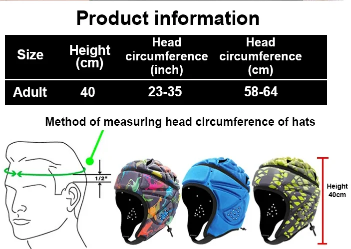 Custom 7V7 Team Soft Shell Padded Protective Cover Soccer Rugby Headgear Football Helmet