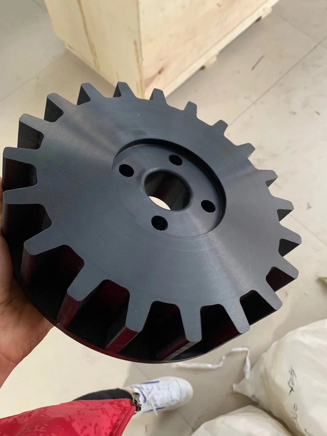 CNC machine customized mc Nylon  gear