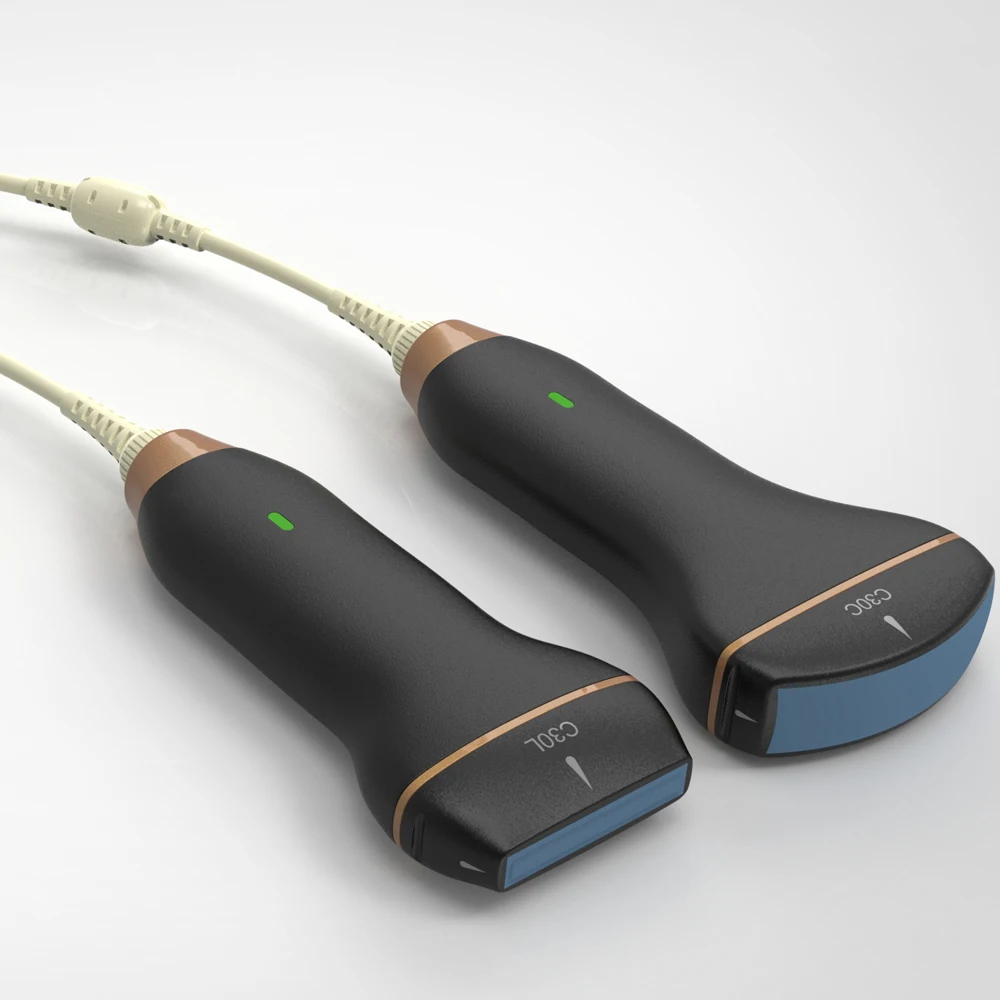 Ultrasonic Linear Probe Wireless Ultrasonic Handheld Ultrasound Scanner for use with mobile phones