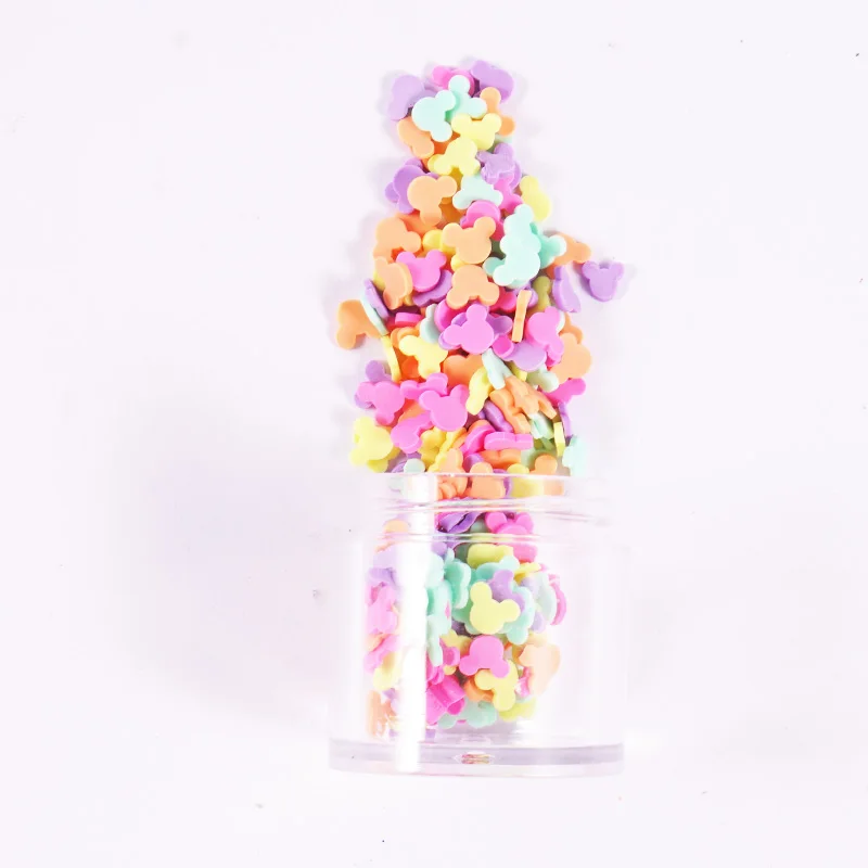 Soft Clay Flat Back Resin Slime Charms Cute and Creative Handmade Accessories Great for Decoration Cut and Paste DIY Crafts Hair