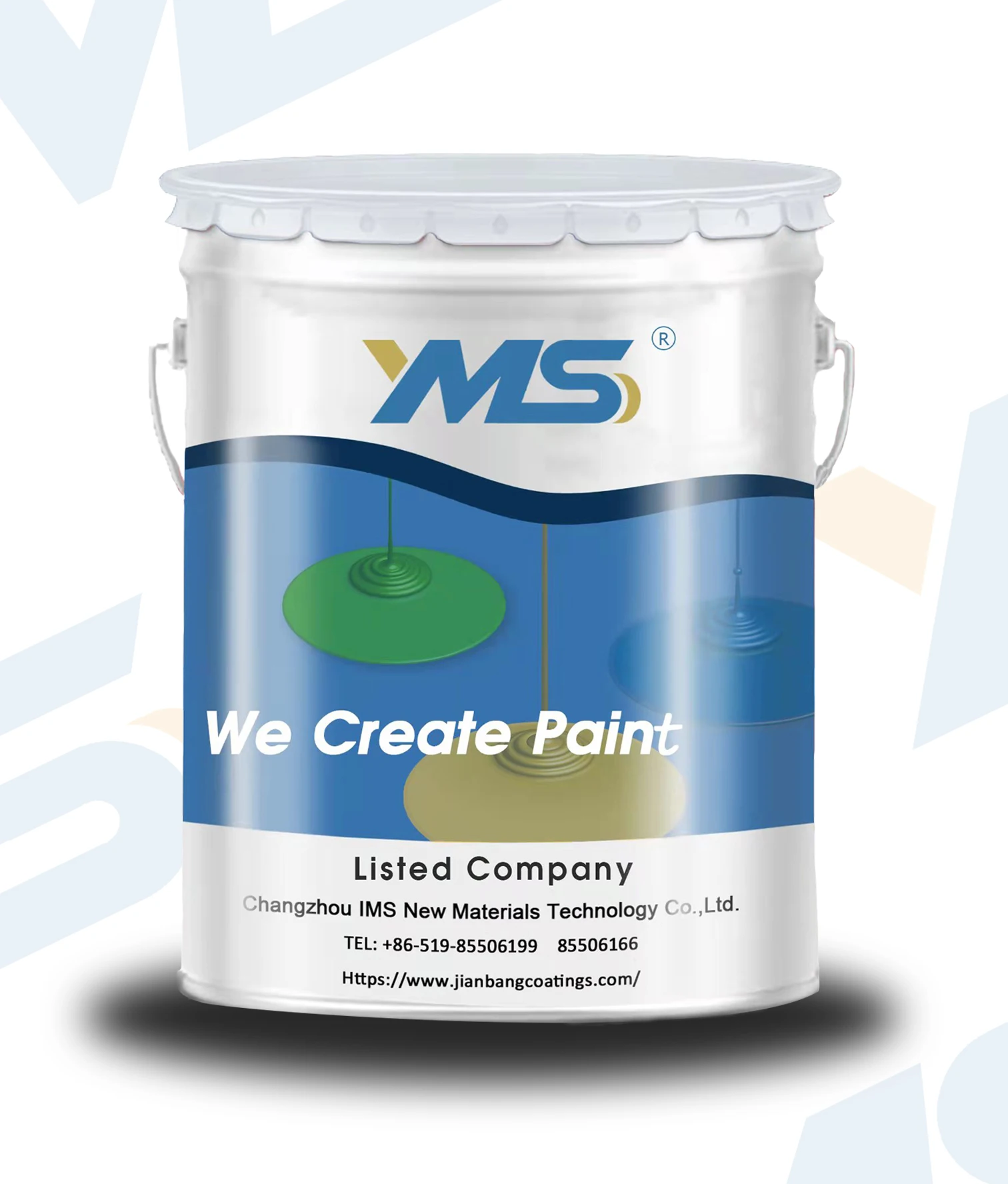 YMS Organic Silicone High Temperature Anti-corrosive topcoat paint