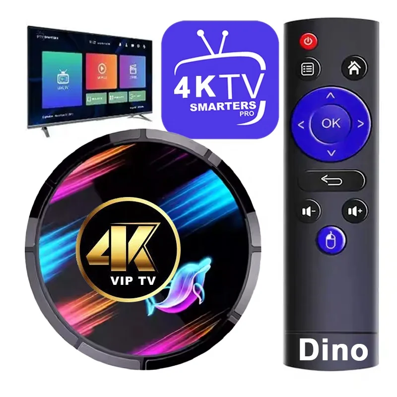 Stable 4K Android  TV Box Livego Support IPTV Dino M3U Smart TV Free Shipping to USA 12 Months Warranty Media Player
