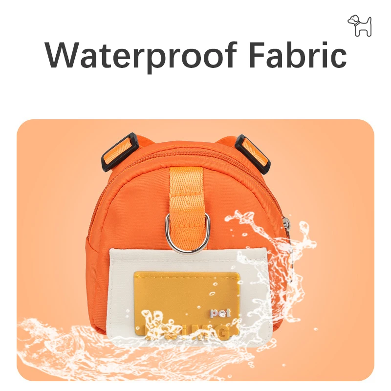 Rarewe Pet Accessories Dog Harness Set Waterproof Portable Pet Bag Harnesses Leashes Set Cat Puppy Harness With Bag