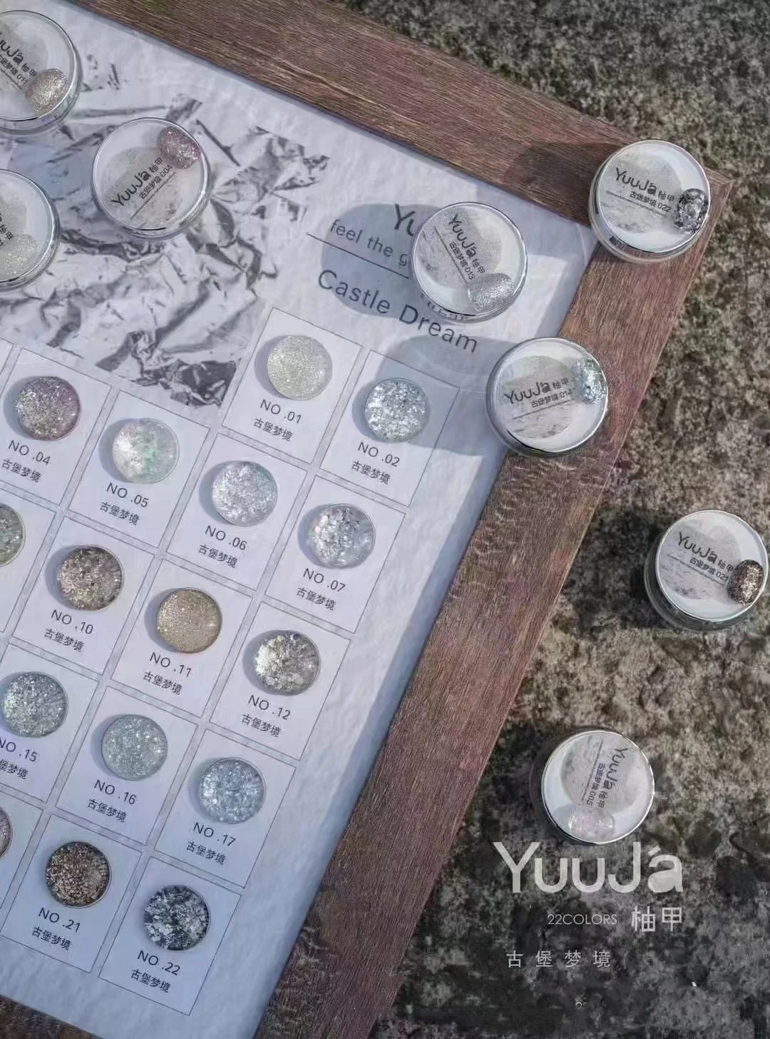 YUUJA  Nail Gel Polish Set 22 Colors Supply Wholesale Gel Varnish Non Toxic Nail Art Salon