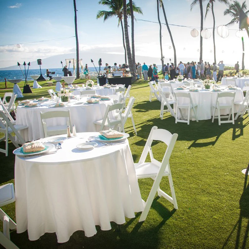 Красочные Китай дешевые открытый садовая мебель белые свадебные складные производители стулья для мероприятий и свадеб