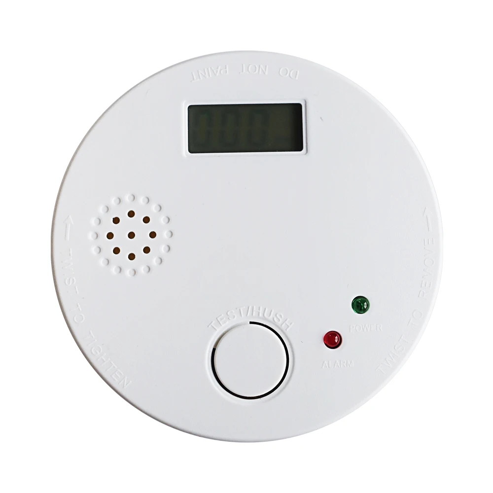 Factory Offers Combustible Gas Carbon Monoxide Sensor CO Alarm  carbon monoxide detector 10 year battery co alarm