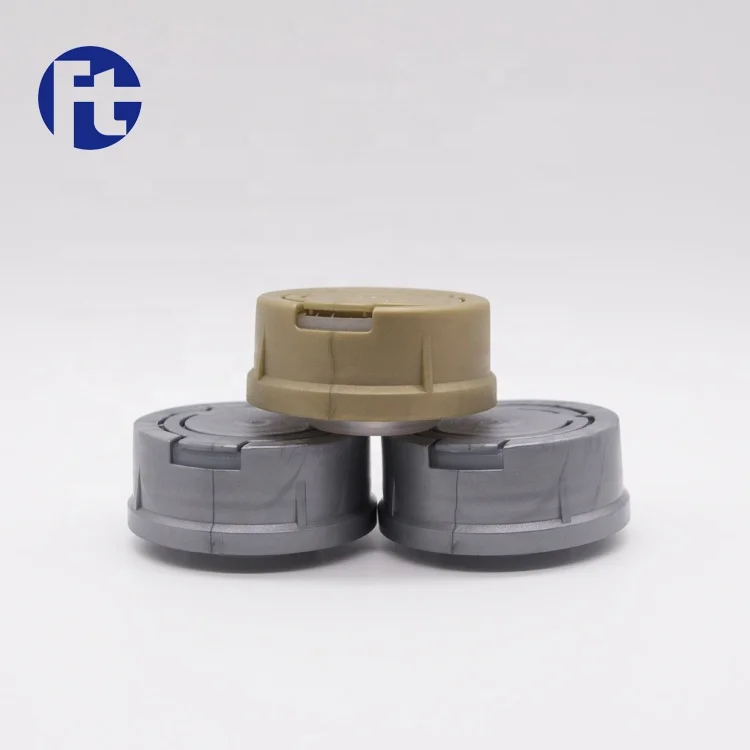 5L plastic black jerry can screw lids caps