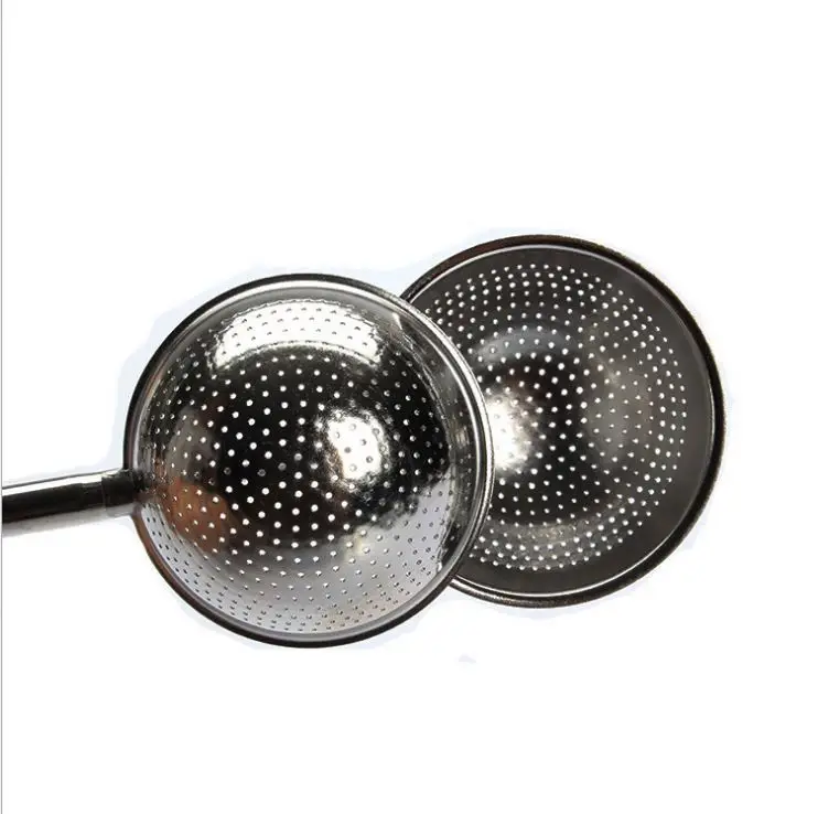 Gold Tea Ball Stainless Steel Loose Leaf Tea Infuser with Push Handle