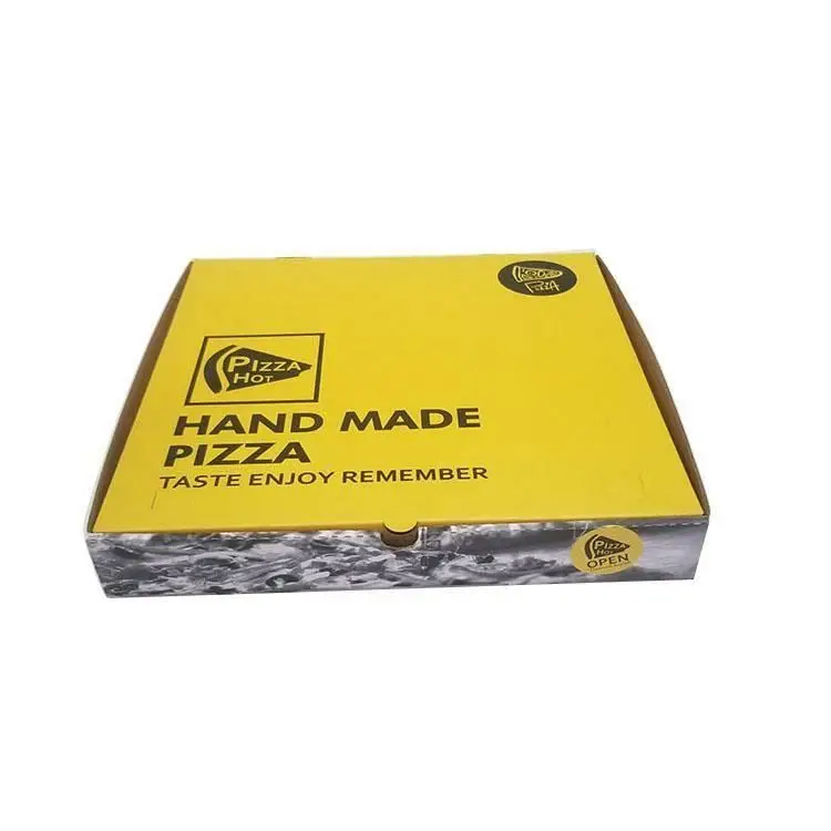 OEM Factory custom logo Corrugated Carton Paper Box New design paper pizza box