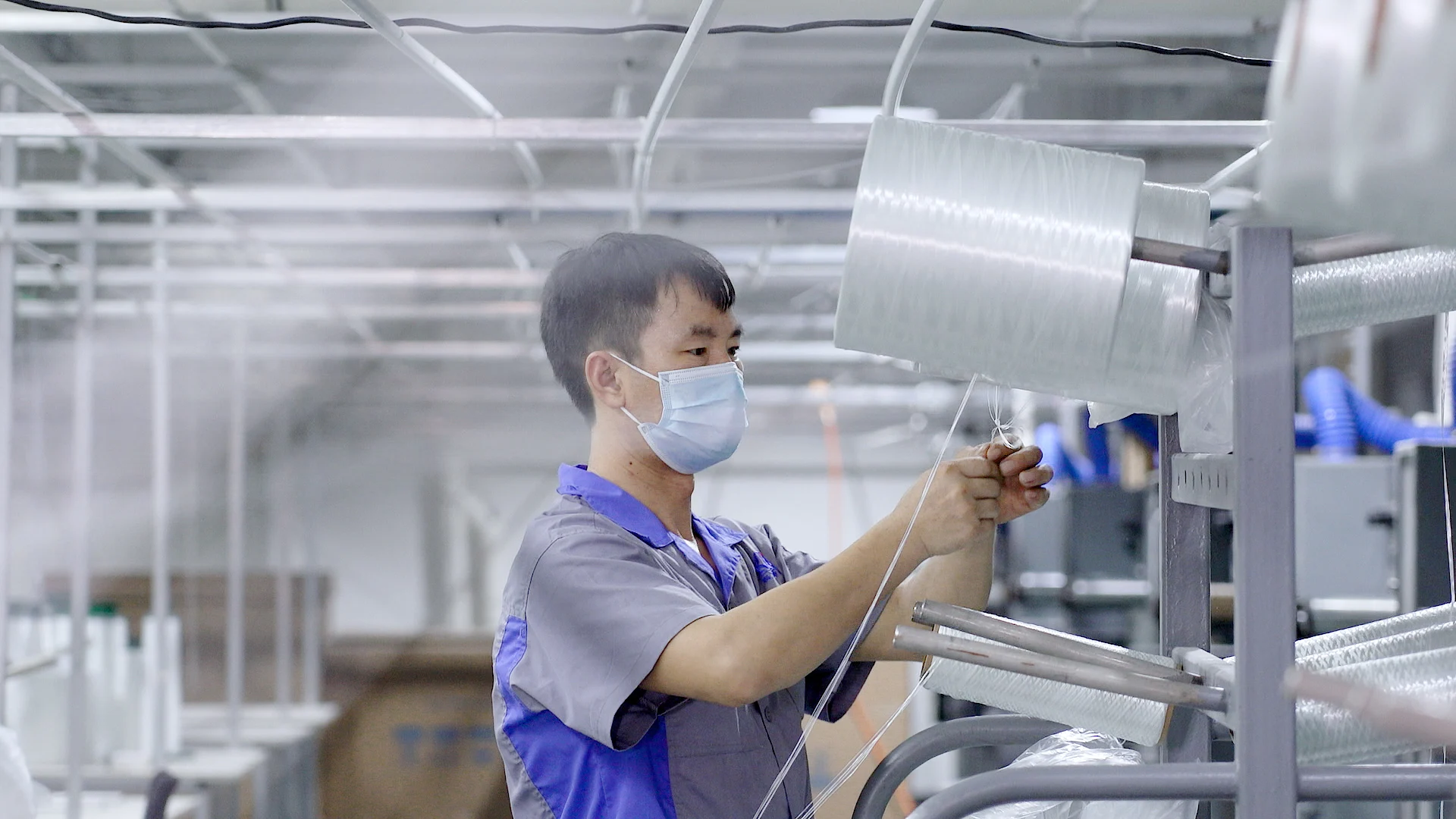 ET9-430 Texturized fiberglass yarn E glass