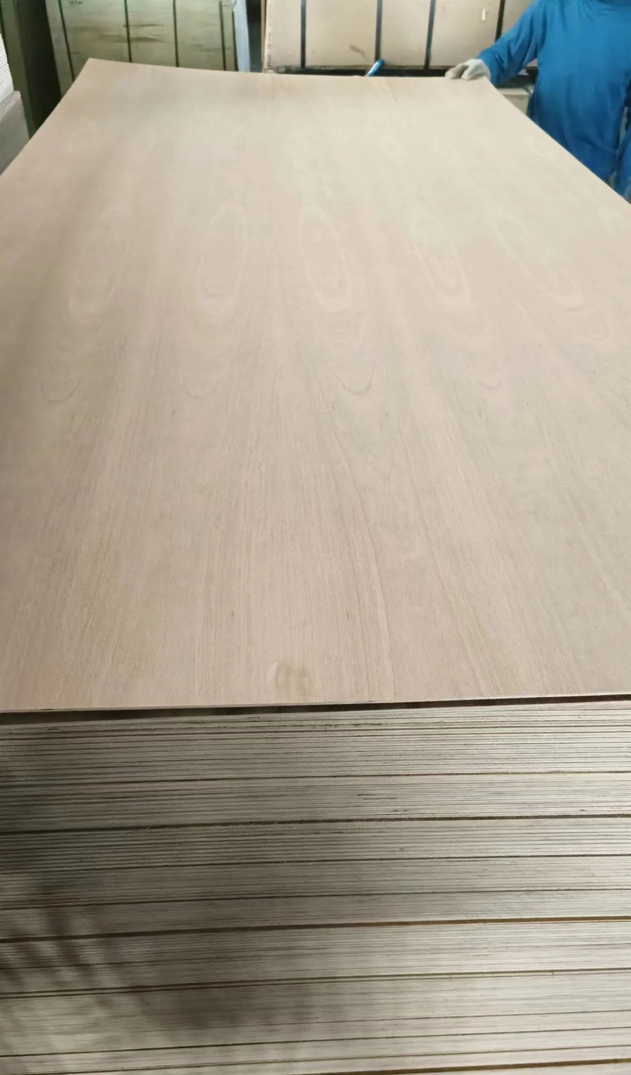 Linyi Suppliers 3mm 4mm 5mm 7mm 12mm 1/4, 3/4 Inch Parota White Oak Walnut Maple Tazalm Sapele Teak Plywood 4*8ft Fancy plywood