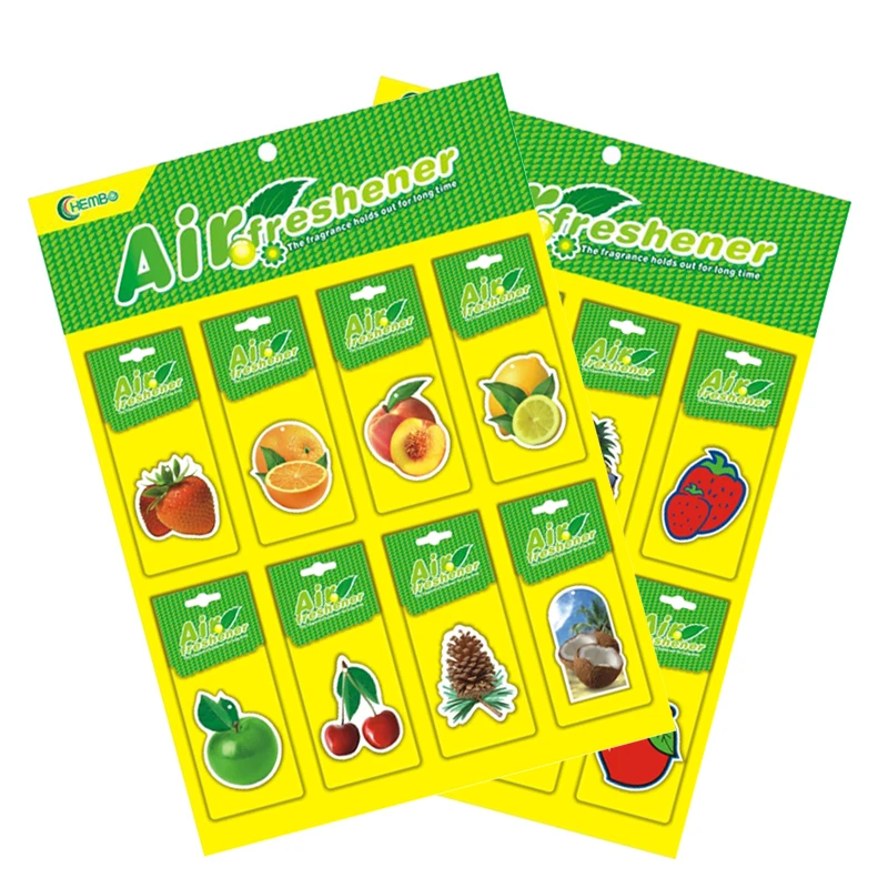 Wholesale Car Perfume Flavoring Luxury Hanging Paper Car Air Freshener Custom Logo Auto Fragrance for Car Air Freshener