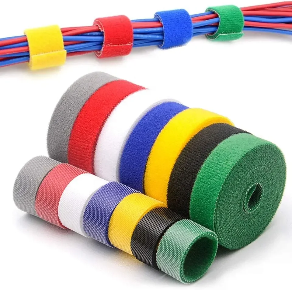 Velcroes Cable Ties 10mm 12mm 20mm Hook And Loop Fastener Hook And Loop Strap Velcroes Strap