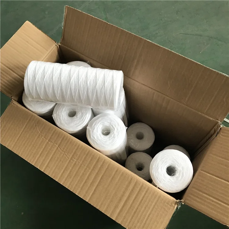PP Yarn Water Filter Cartridge for RO System and DI Water Pre-filtration