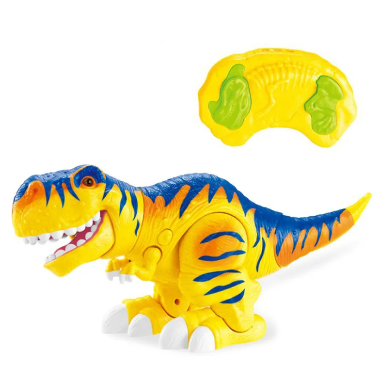 Dinosaurios de Juguete de Goma Children Tyrannosaurus Light And Sound Toy Dinosaur RC