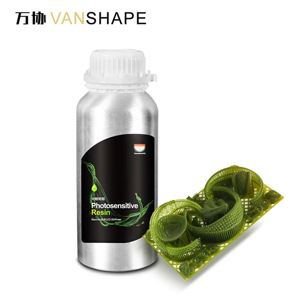 Прозрачная литейная Смола Vanshape для ЖК-принтера жидкости из смолы Фотополимерная