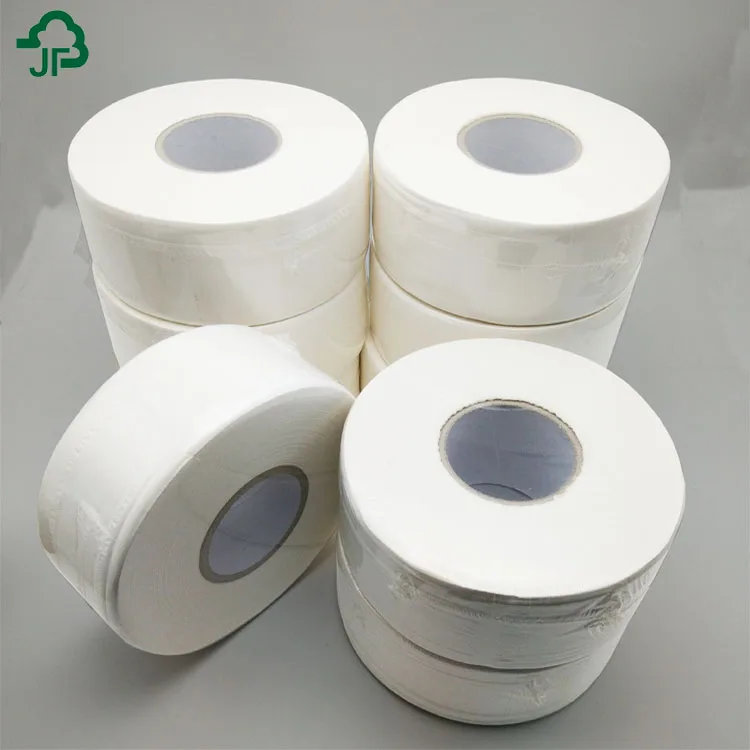 2 Слойная тиснение белый Джамбо туалетная бумага Мини Jumbo в рулонах