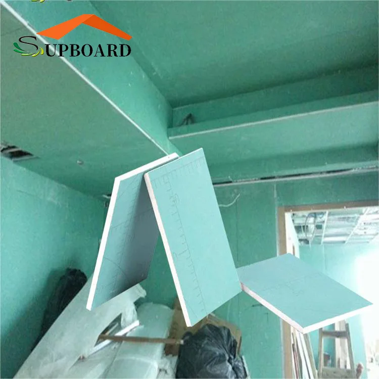 Moisture Waterproof Gypsum Board Guangzhou 12MM