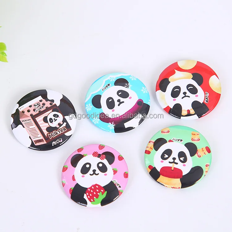Professional Custom Fashion badge with safe pin badges custom design