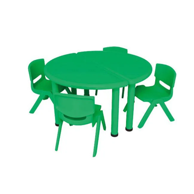 Preschool tables and chairs for daycare kindergarten furniture outdoor