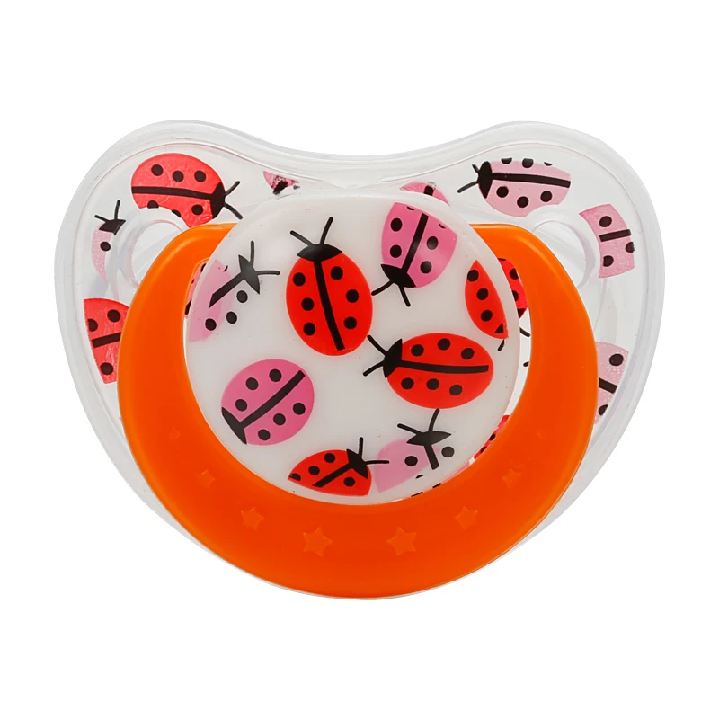 xunyi China Supplier New Product 100% Food Grade Silicone Natural Baby Pacifier Wholesale