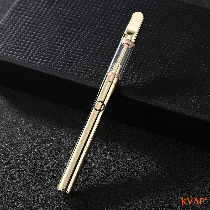 
High Quality Golden e cig battery 510 thread CBD Vape battery with Variable Voltages For 15s Preheating Button Battery s 
