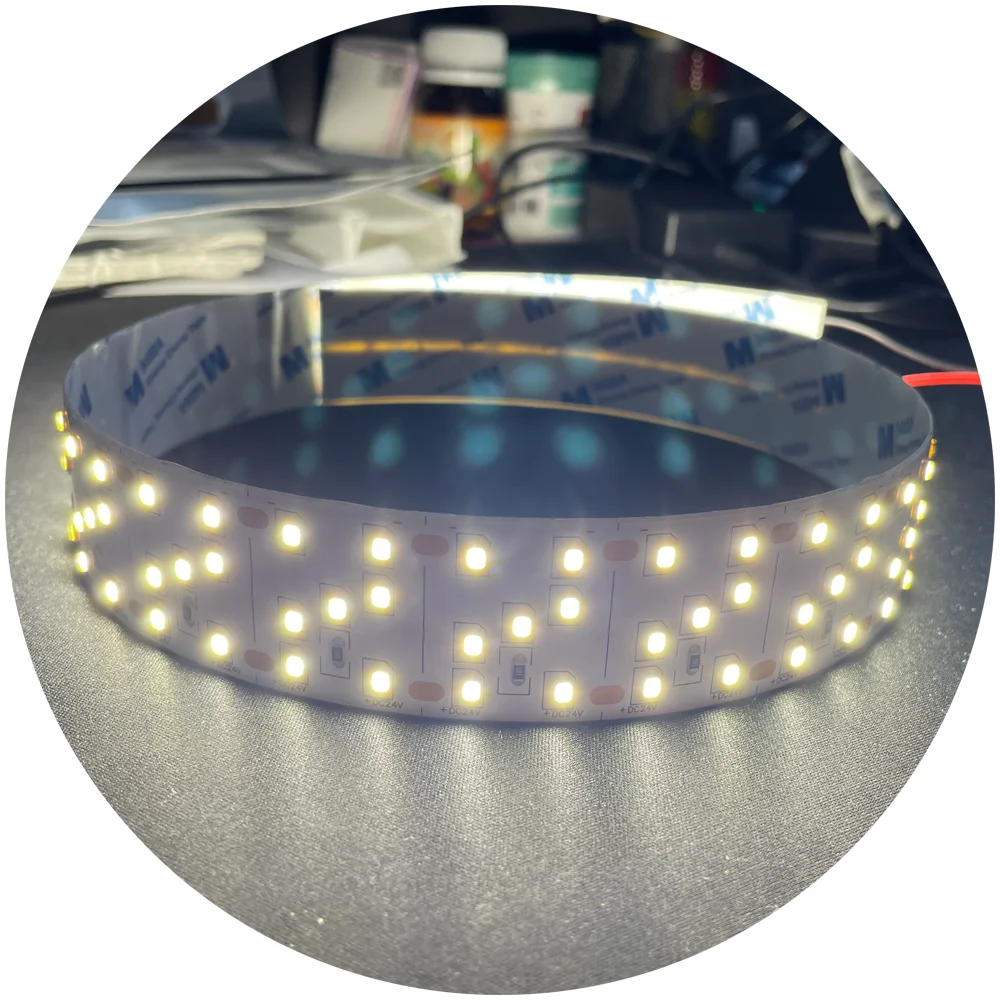 280leds/m 30mm PCB smd2835 dc24v led light strip for big size aluminum channel profile linear light