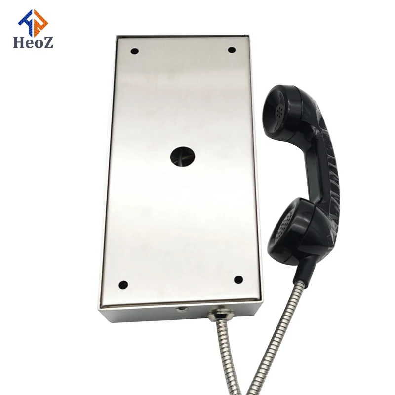 HeoZ High Quality Factory Price Analog IP POE OEM ODM Bathroom Public Phones