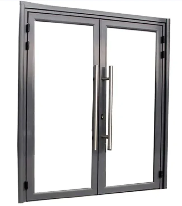 Thermal Break household aluminium alloy Insulated energy efficient Sound-proof Hurricane proof exterior metal doors