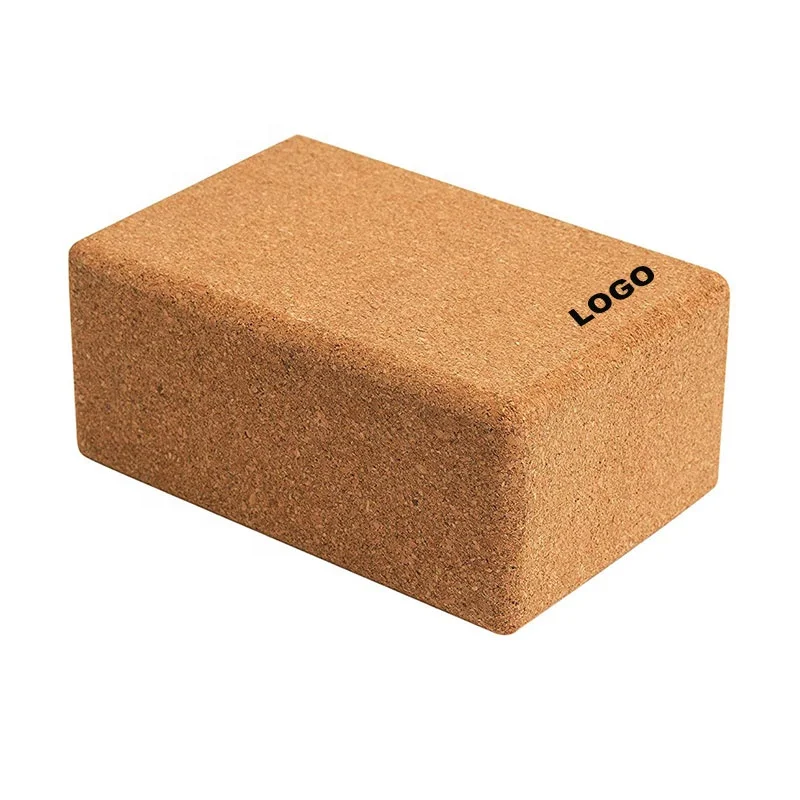 Private Label Body Building custom natural Cork Yoga Blocks Manufacturers