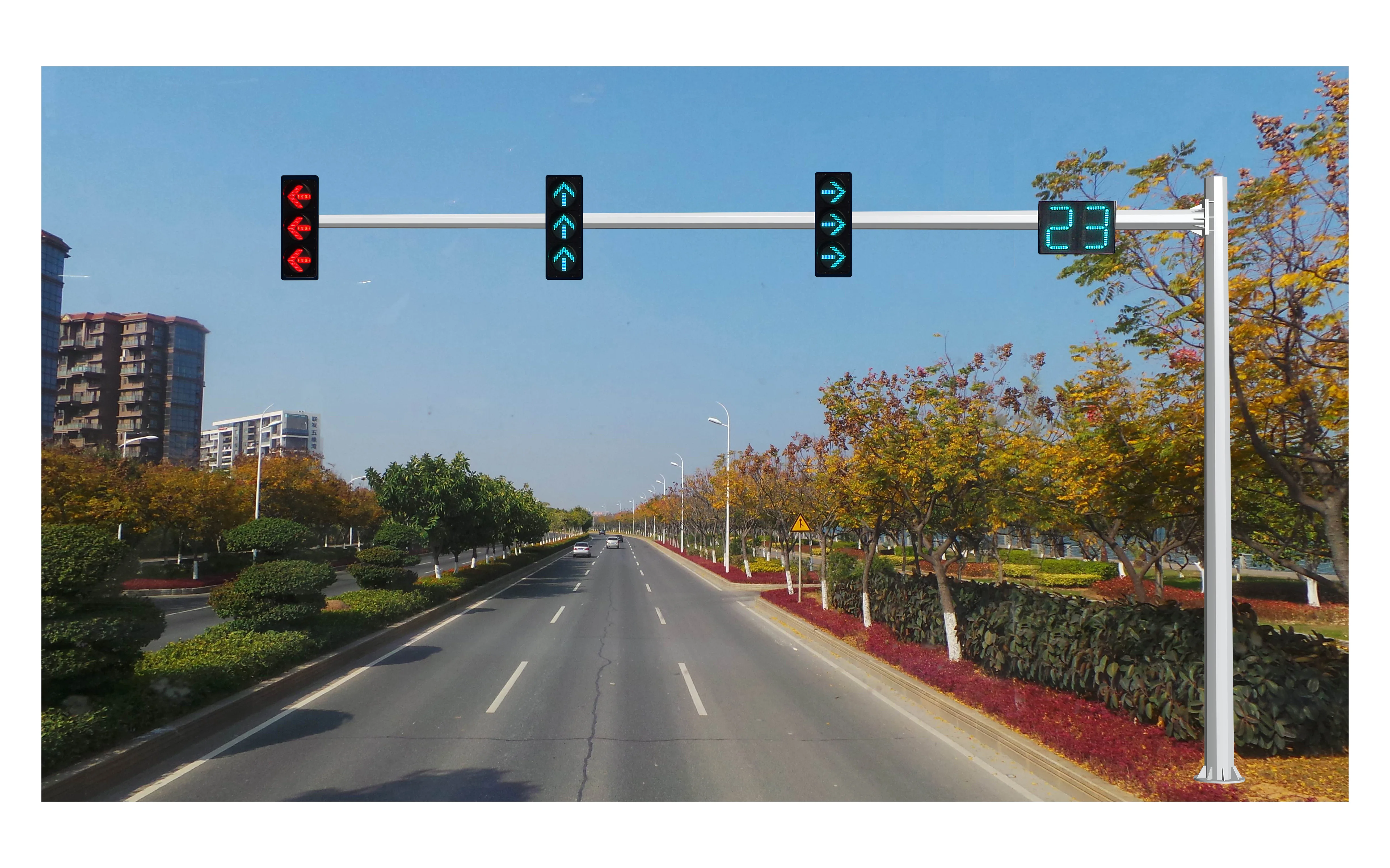 XLZM Traffic and Telescopic cctv Camera Monitor Mast Steel Pole