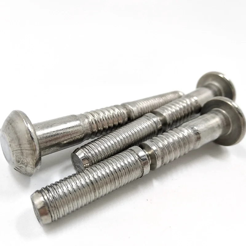 Stainless Steel Carbon Steel High Strength Hardware Ring Grooved Lock Bolt Thread Bolt Steel Special Bolt