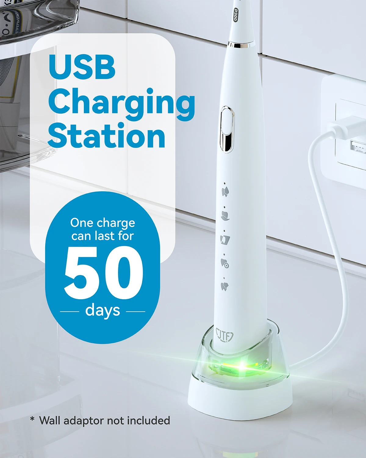 2023 New Type dental care sonic motor small portable travel electric toothbrush slim with box packaging