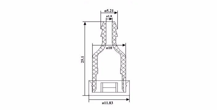 Chainsaw Parts 2-stroke Chainsaw Balancer Chain Saw, Brush Cutter Ect Valve Kingdom CJT002 CN;FUJ NBR/PP Duckbill+column