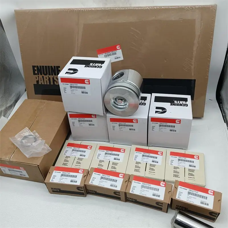 Запчасти для экскаватора Cummins запчасти дизельных двигателей B3.9L 4B 4BT 4BTA 4BTAA комплект подшипников 3901170