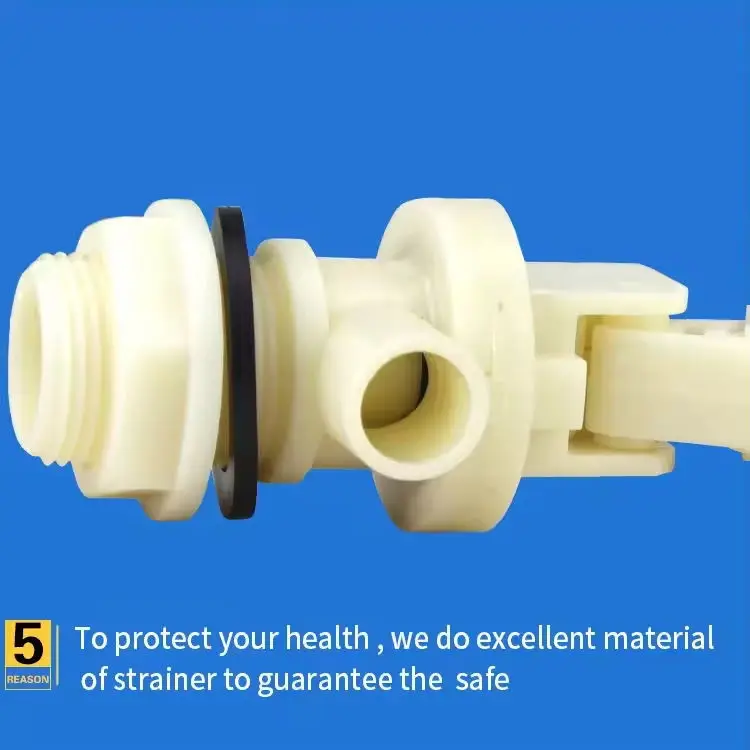 Professional DN15 float ball valve factory price plastic automatic toilet cistern water level control valve