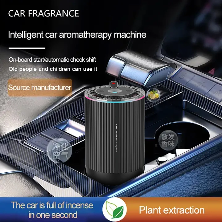 Factory Cheap Starry Projection Essential Oil Car Fragrance Machine Portable Air-Fresh Diffuser