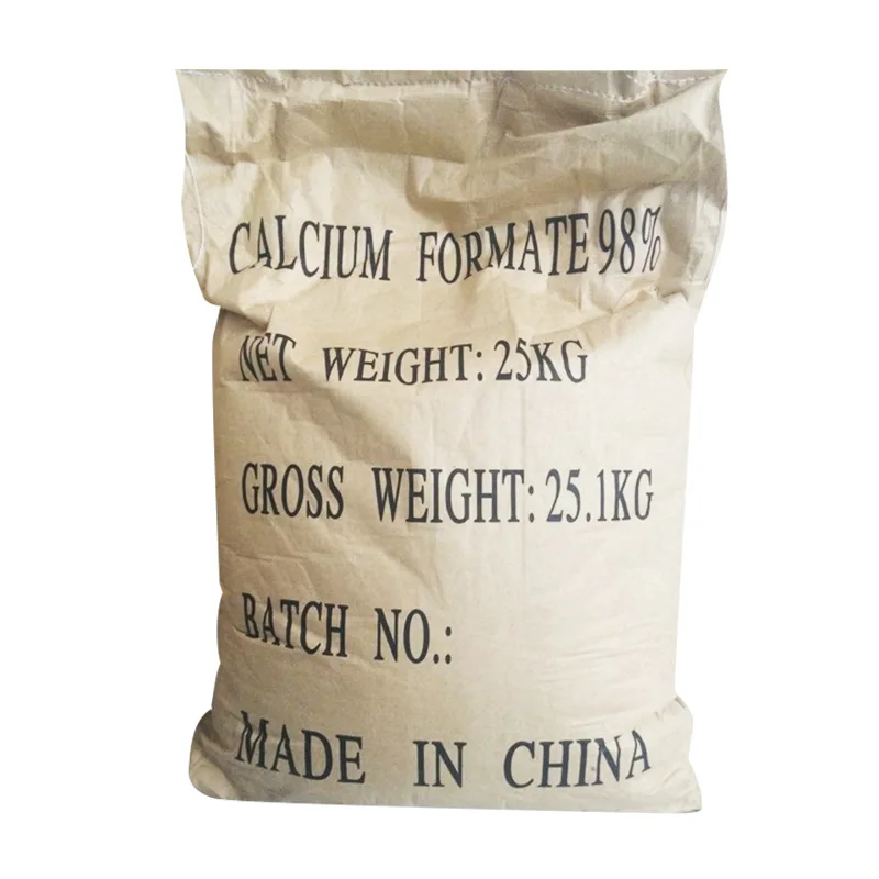 Calcium Formate Used In Construction 98% construction dry mix with mortar/concrete