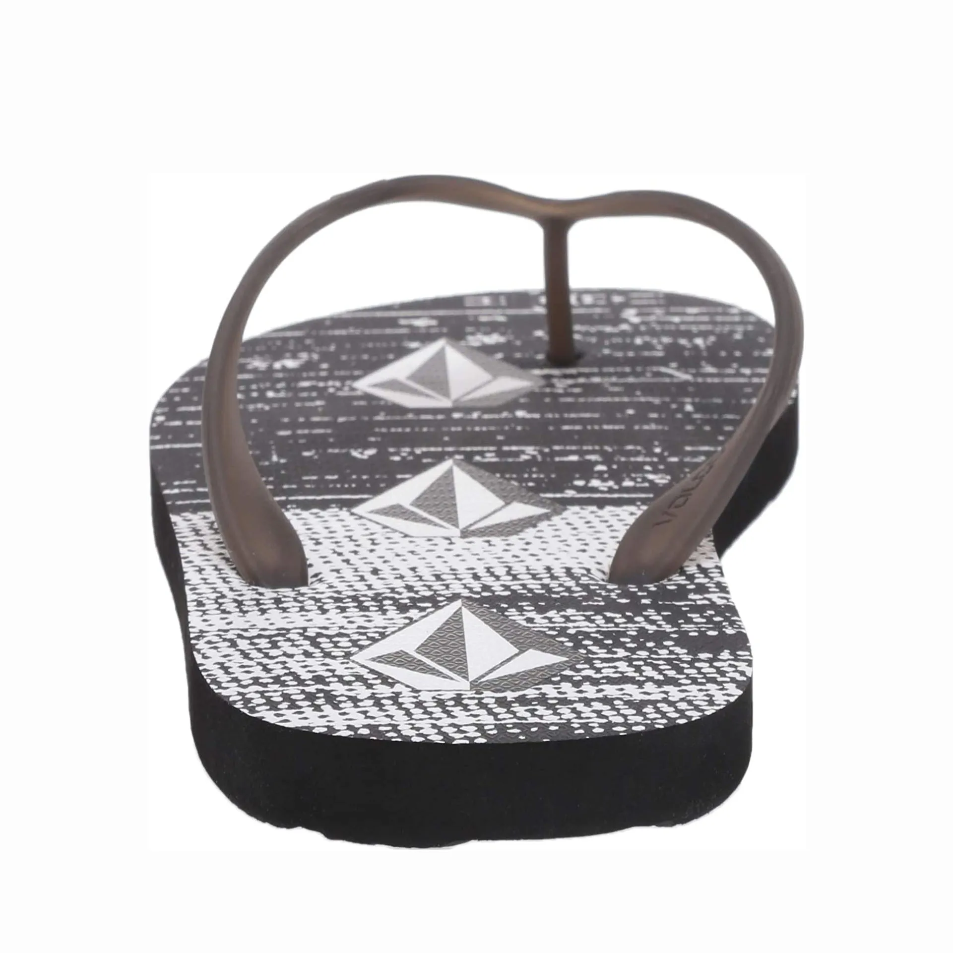 Recycled flip flops printing fabric strap waterproof man t slipper soft eva outdoor man eva summer slipper man