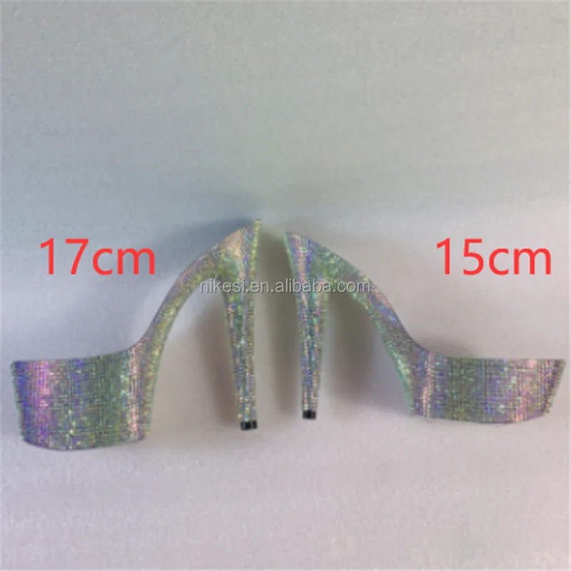 Rncksi  7 "- 17cm super high heel diamond tassel boot color diamond sole AB diamond sole