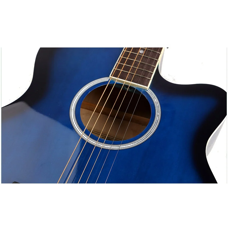 Cheap Acoustic Folk 6-String Guitar for Beginners Students Gift