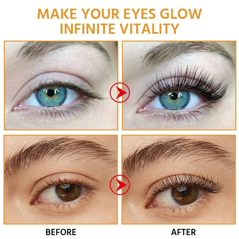 Lash Lift Aftercare eyelash eyebrow growth repair serum nourish 24K Gold Plump moisturizing keratin lash lift aftercare serum