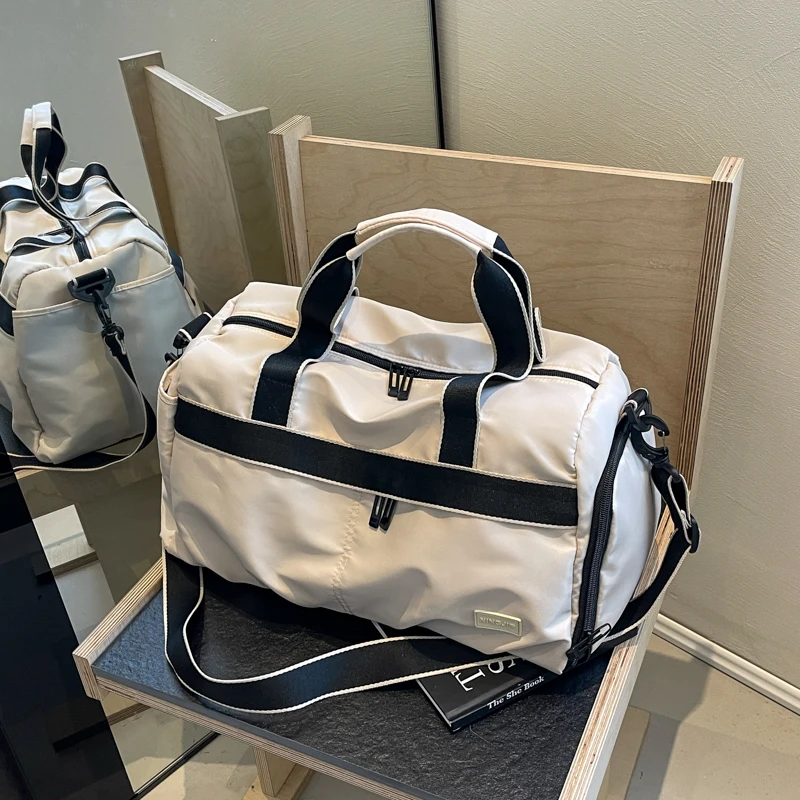 Оптовая продажа Водонепроницаемая спортивная сумка из хлопчатобумажной ткани