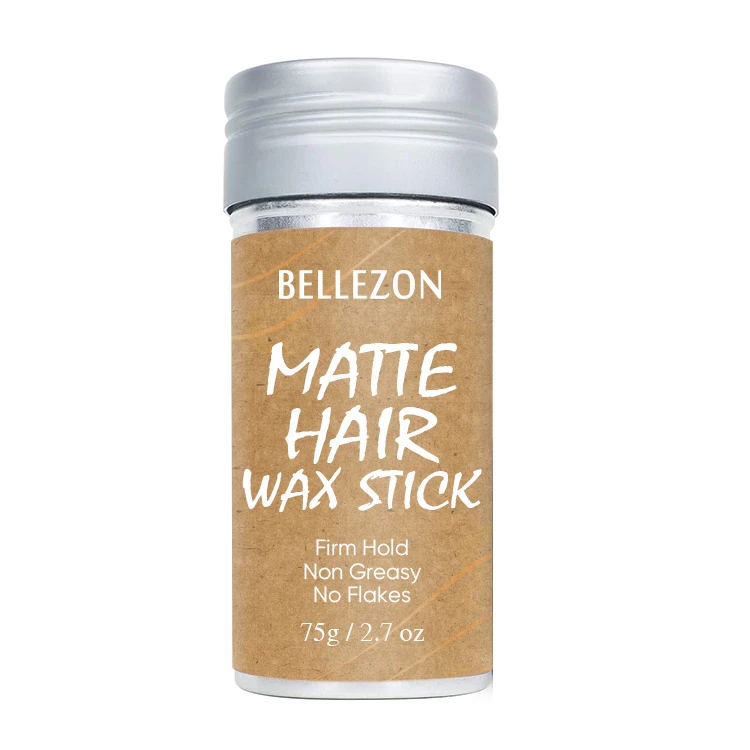 Matte Strong Hold Smooth Curly Hair Wax Stick Hair Pomade Matte Styling Hair Wax