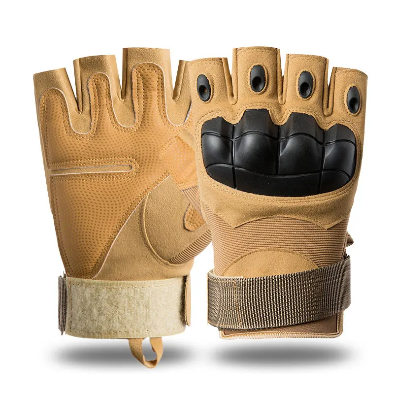 Военные тактические перчатки top hard knuckle, черные мотоциклетные перчатки без пальцев