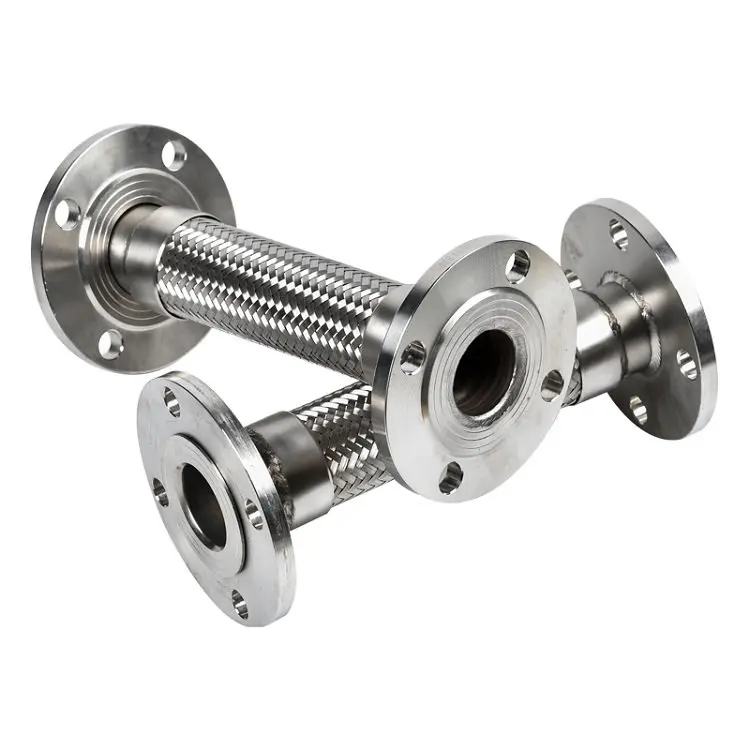 High Pressure Metal Braided Hose SS304 Stainless Steel Flexible Pipe stainless steel braided hose dimensions