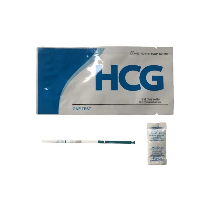 Home Use One Step Test Kit Pregnancy HCG Test Strip Cassette Midstream